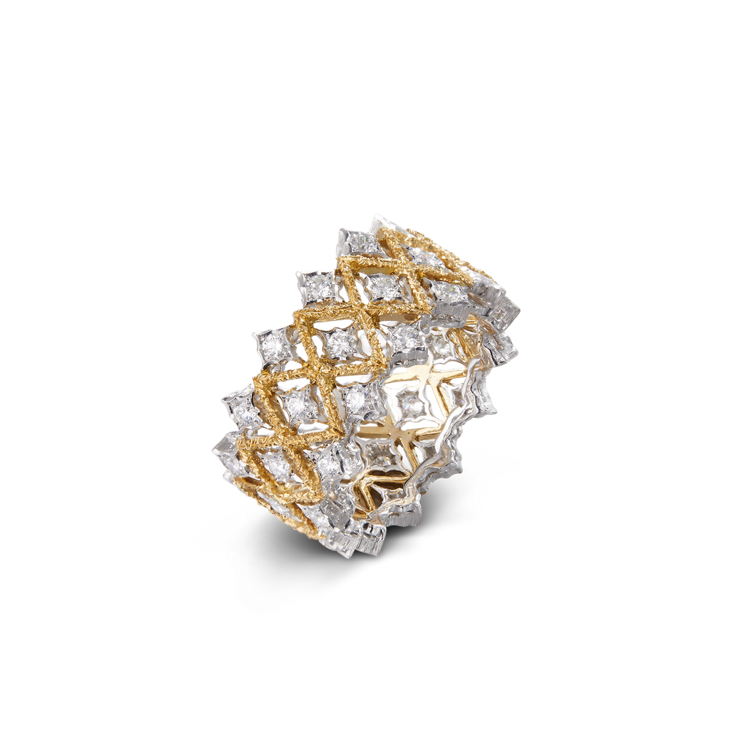 Carave Paris Crisscross Princess Diamond Band Ring