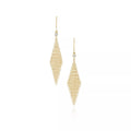 Carave Paris Crystal Mesh Chain Drop Earrings