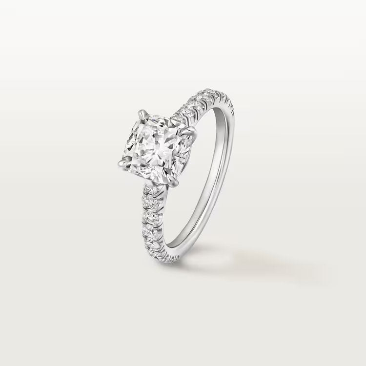Carave Paris Cushion Solitaire Ring