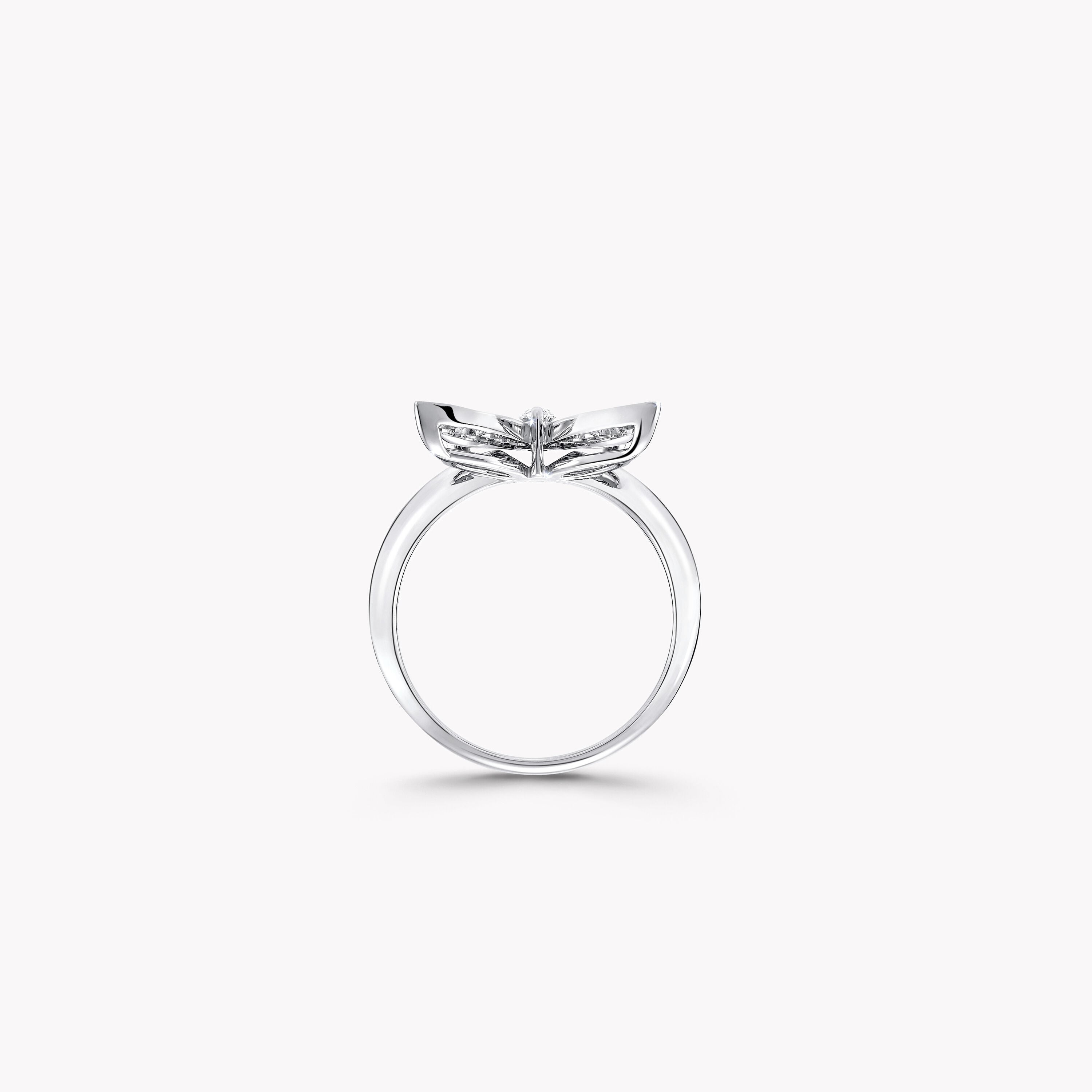 Carave Paris Diamond Butterfly Pavé Ring