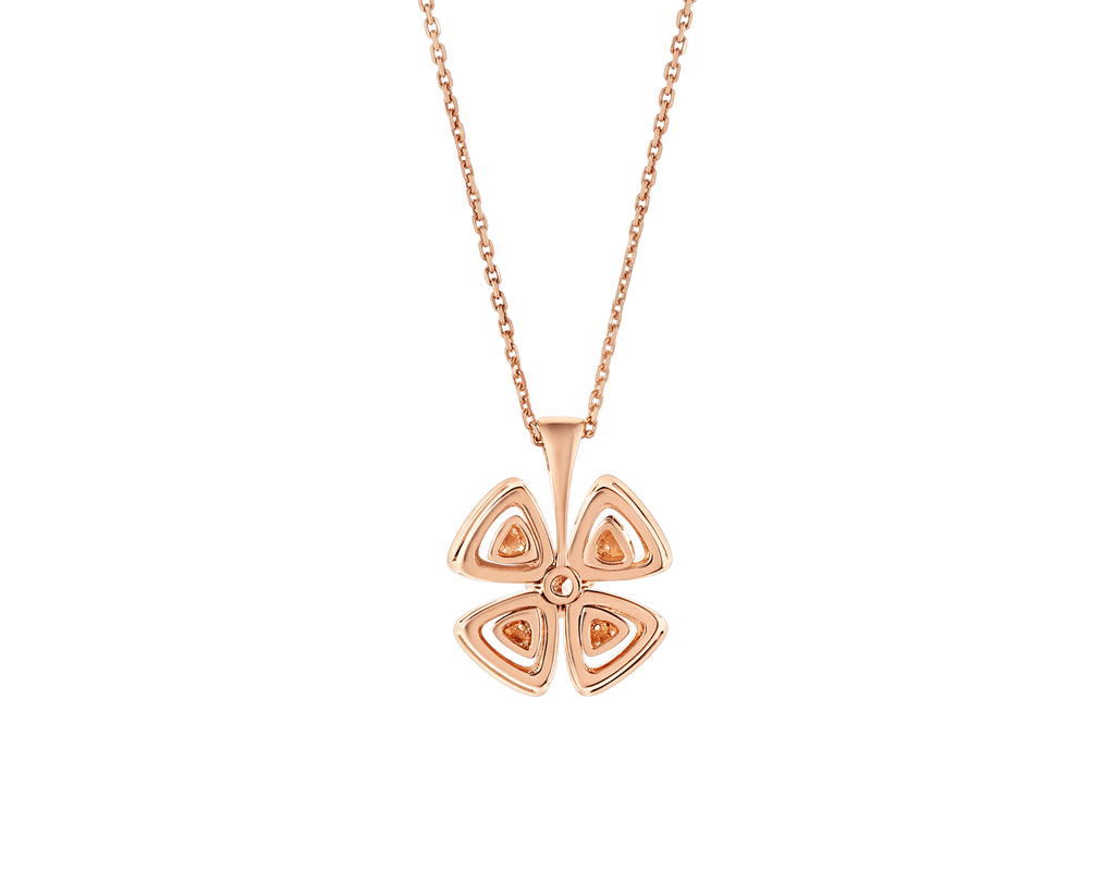 Carave Paris Diamond Floral Pendant Necklace