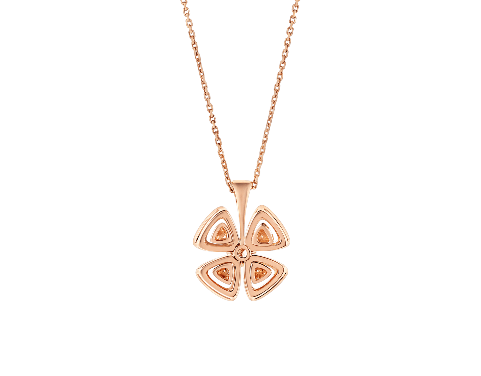 Carave Paris Diamond Floral Pendant Necklace