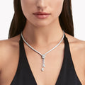 Carave Paris Diamond Knot Drop Necklace
