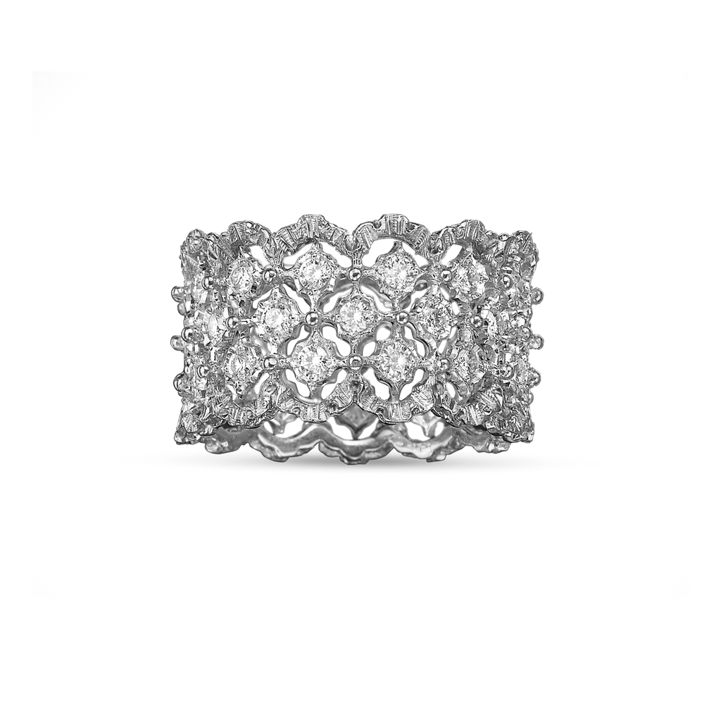 Carave Paris Diamond Lattice Cocktail Ring