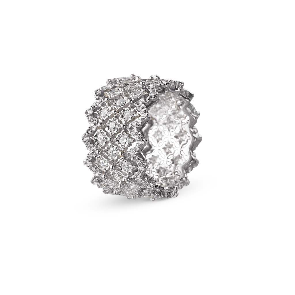Carave Paris Diamond Lattice Cocktail Ring