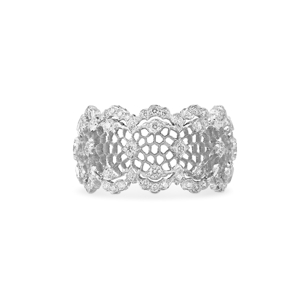 Carave Paris Diamond Lattice Eternity Band Ring