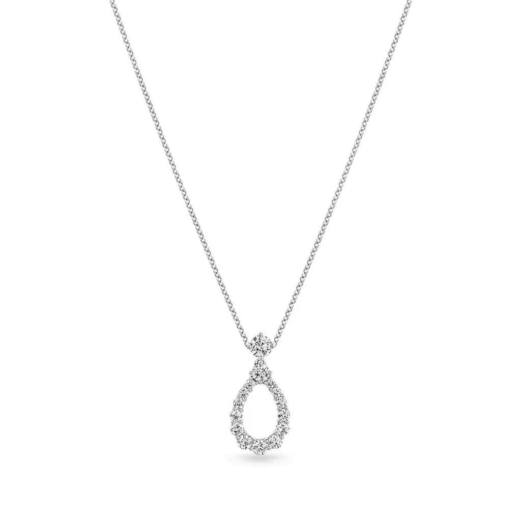Carave Paris Diamond Loop Pendant Necklace