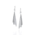 Carave Paris Diamond Mesh Cascade Drop Earrings