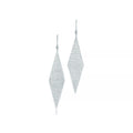 Carave Paris Diamond Mesh Drop Earrings