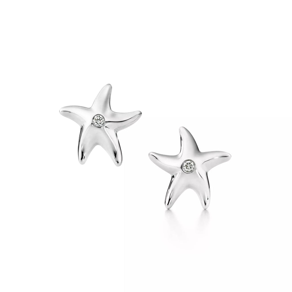 Carave Paris Diamond Seastar Stud Earrings