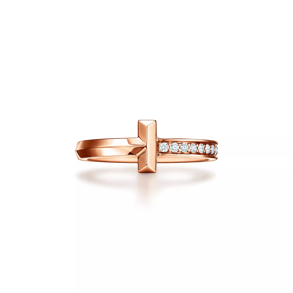 Carave Paris Diamond T Bar Ring