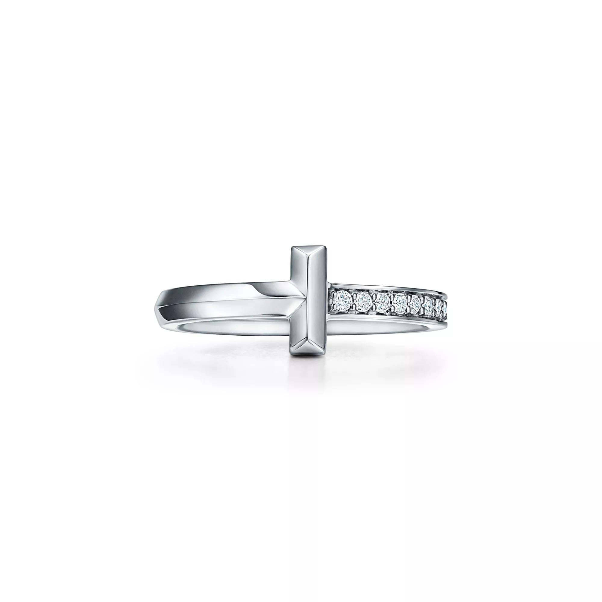 Carave Paris Diamond T Bar Ring