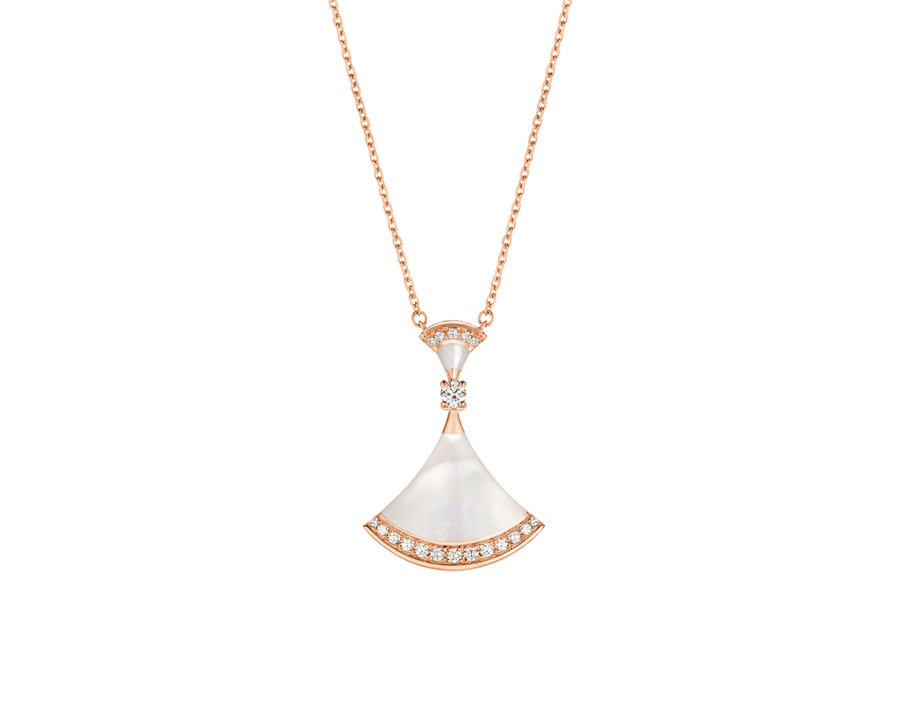 Carave Paris Diva Ruby & Diamond Pendant Necklace