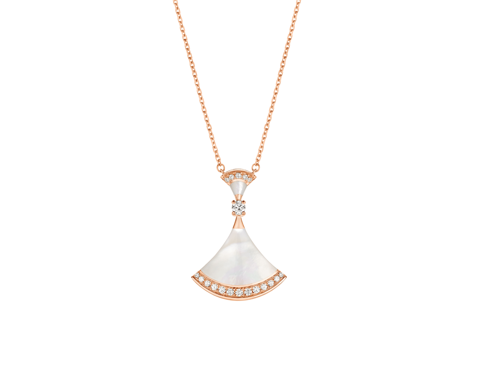 Carave Paris Diva Ruby & Diamond Pendant Necklace