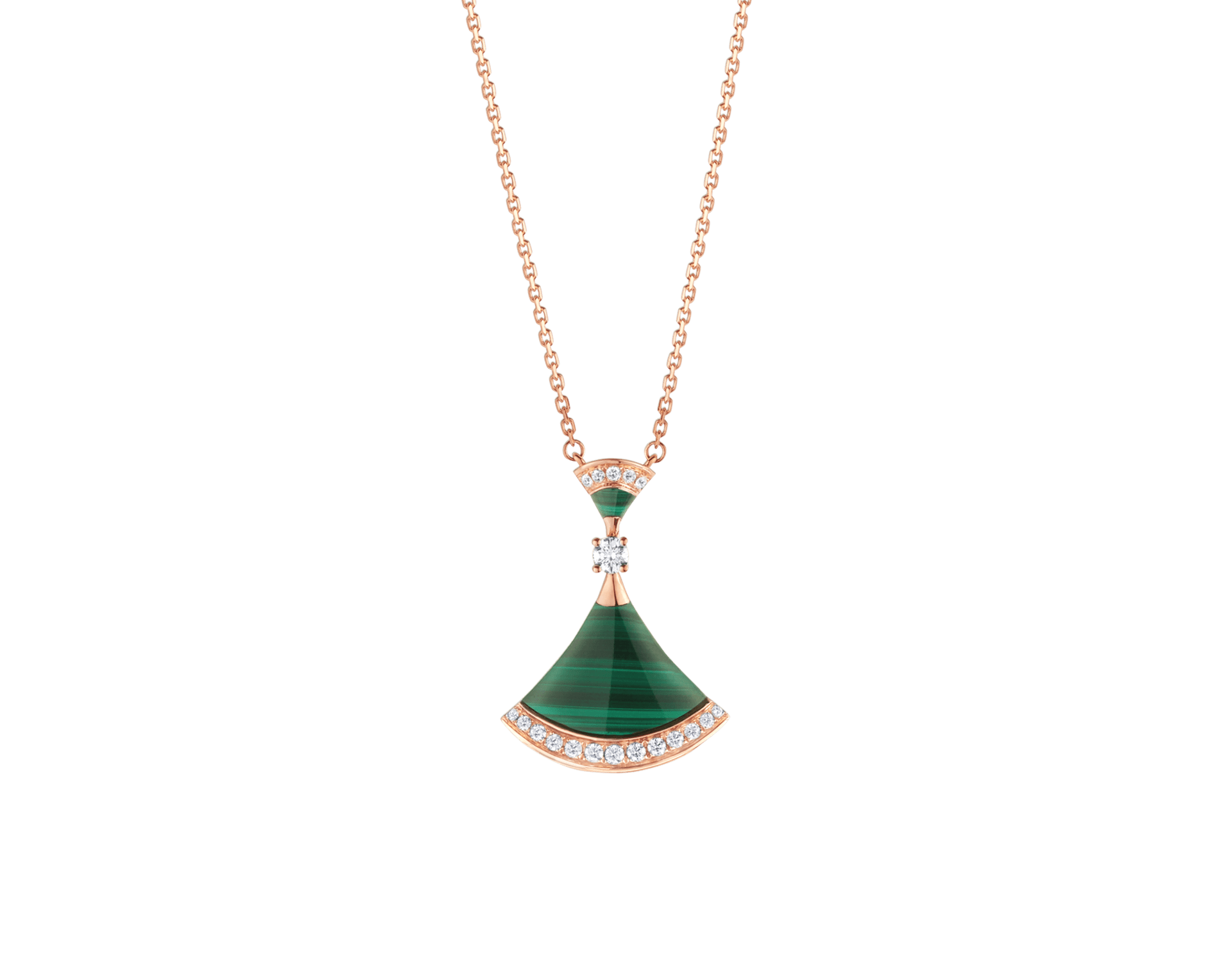Carave Paris Diva Ruby & Diamond Pendant Necklace