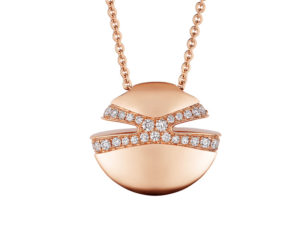 Carave Paris Divina Orbit Diamond Pendant Necklace