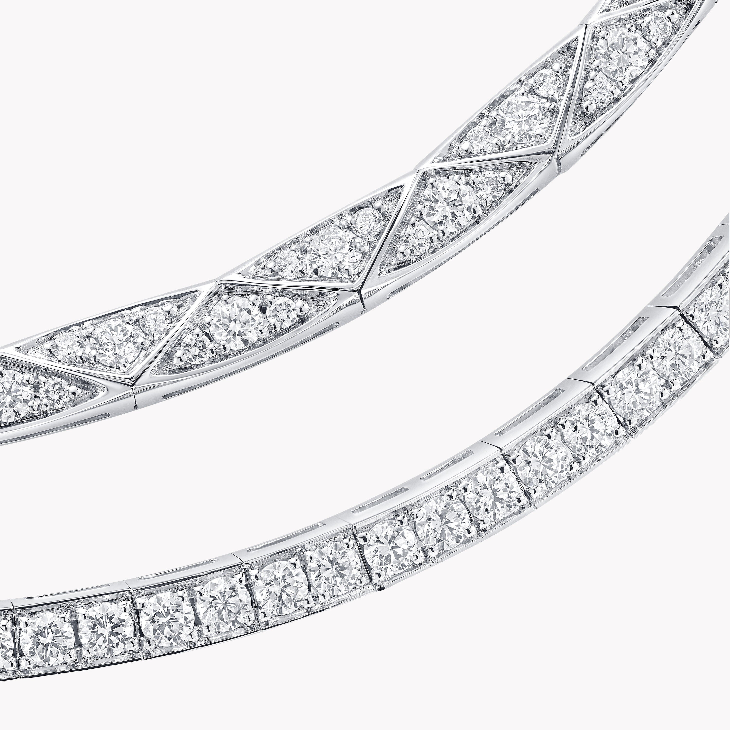 Carave Paris Double Layer Diamond Collar Necklace