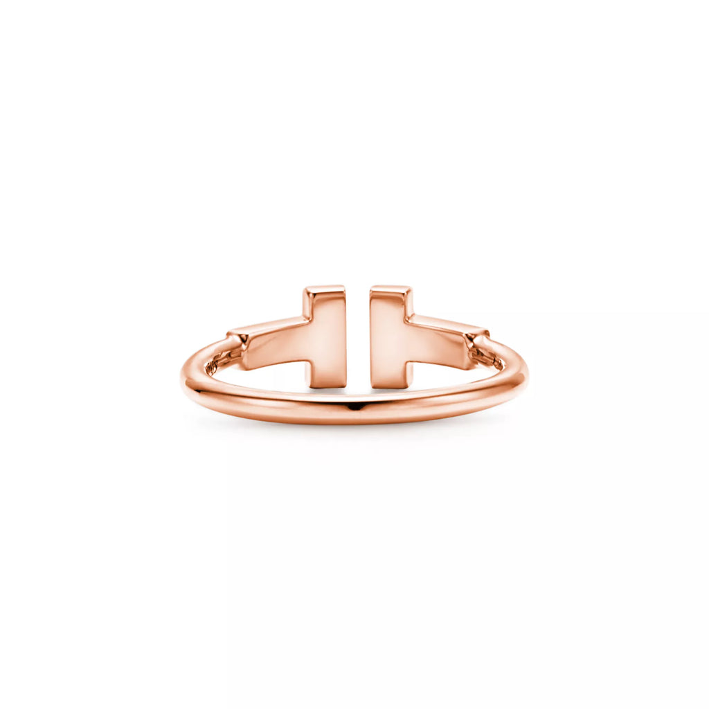 Carave Paris Double T Open Diamond Ring
