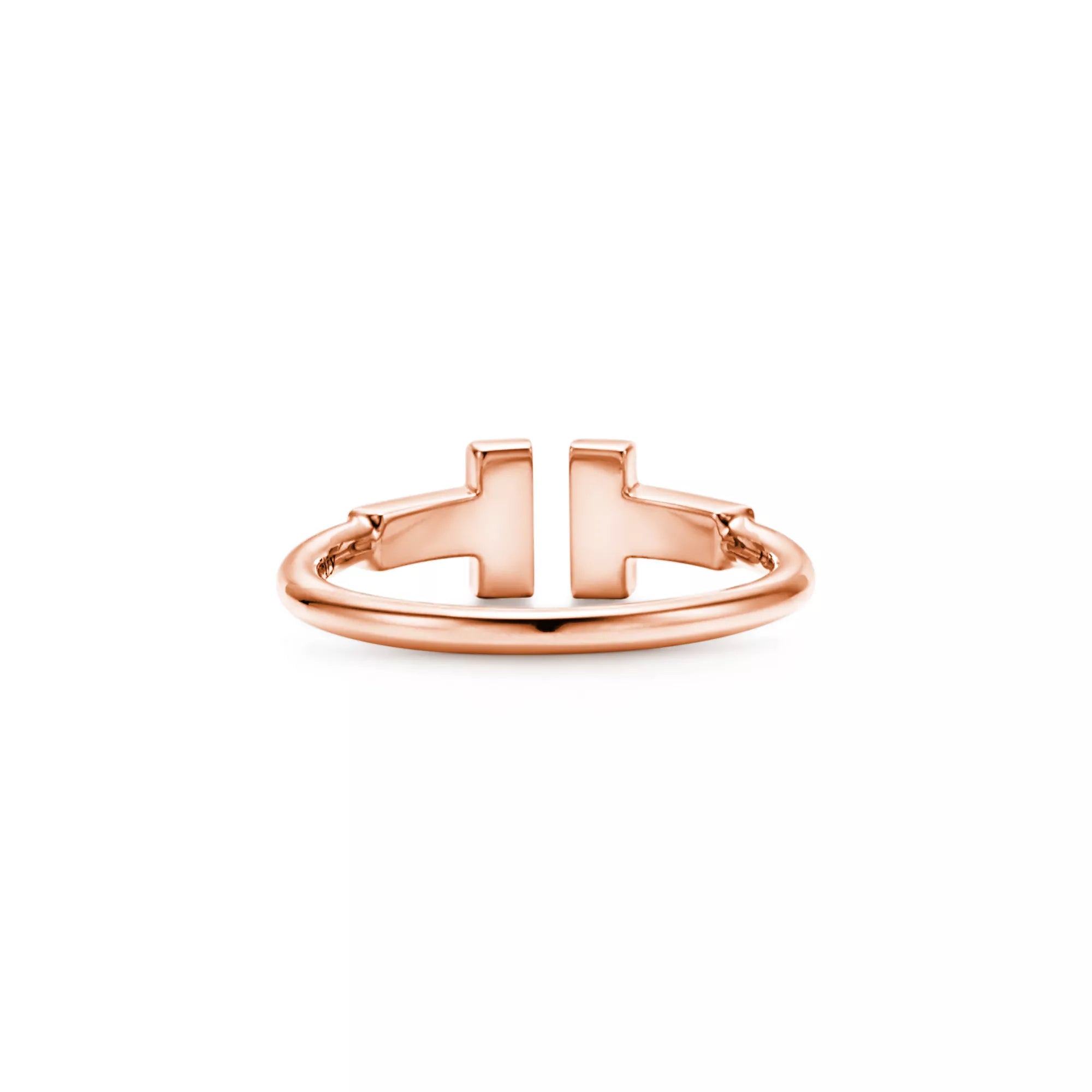 Carave Paris Double T Open Diamond Ring