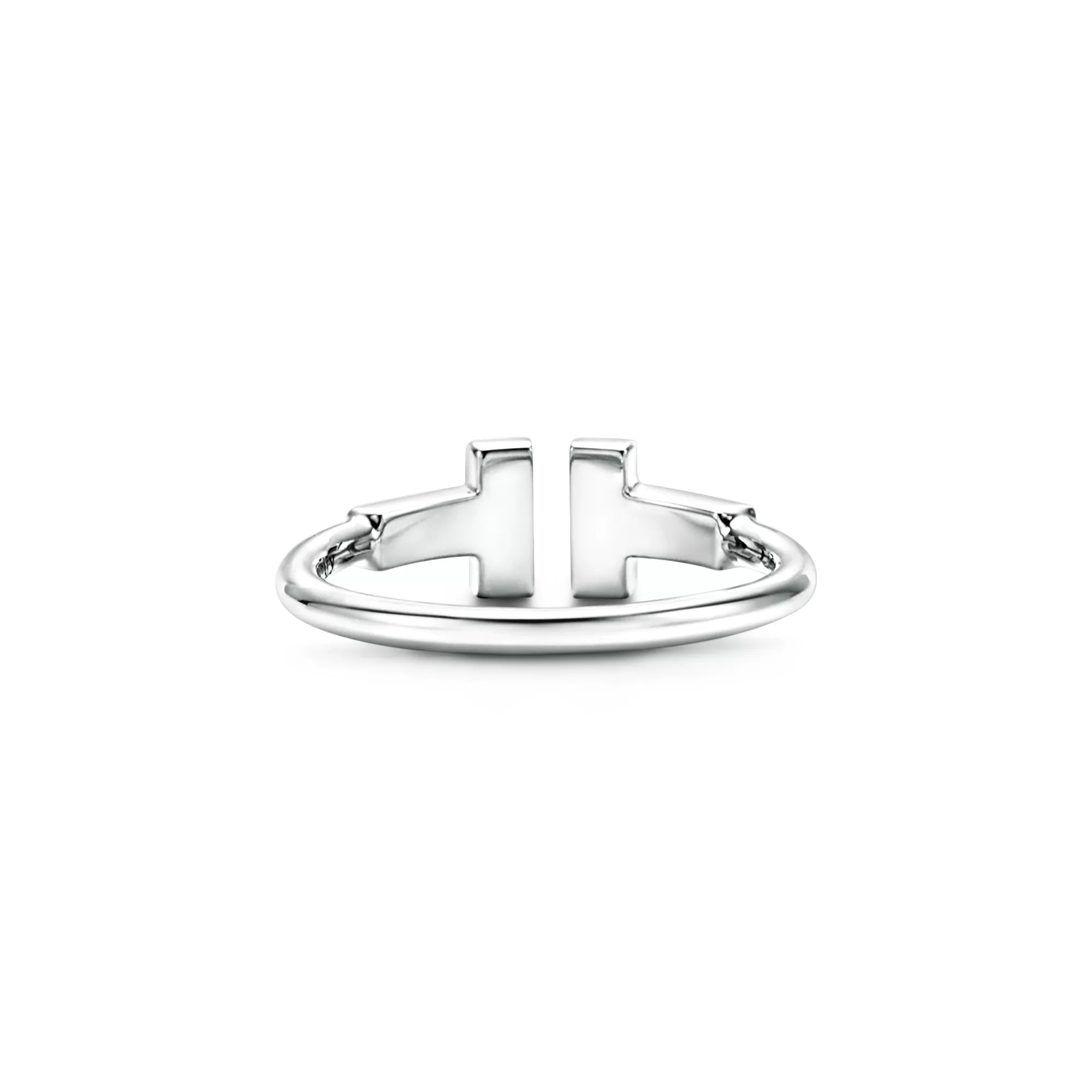 Carave Paris Double T Open Diamond Ring