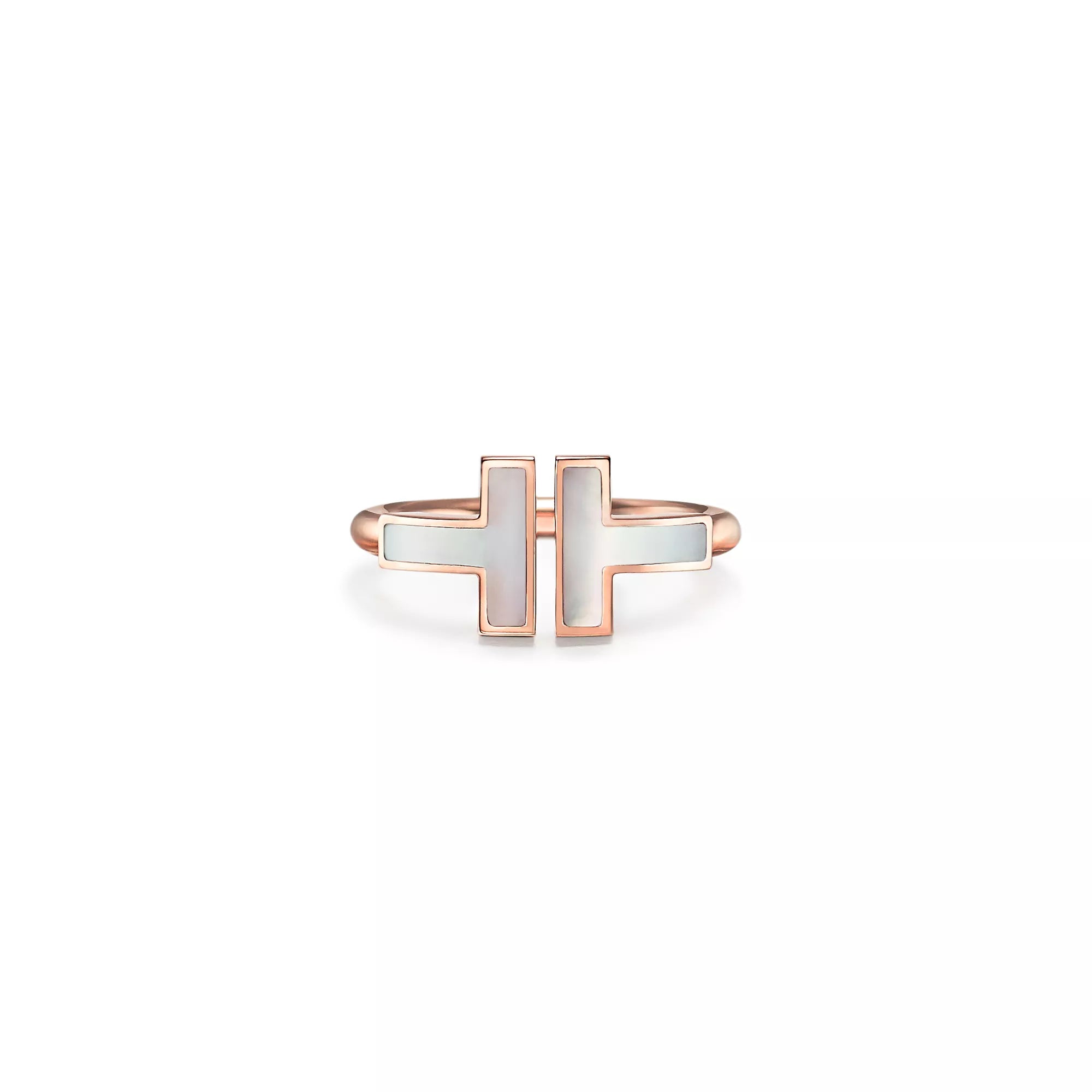Carave Paris Dual Tone T Motif Ring