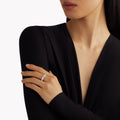Carave Paris Emerald-Cut Eternity Diamond Band Ring