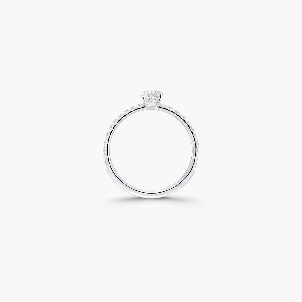 Carave Paris Emerald Cut Open Diamond Ring