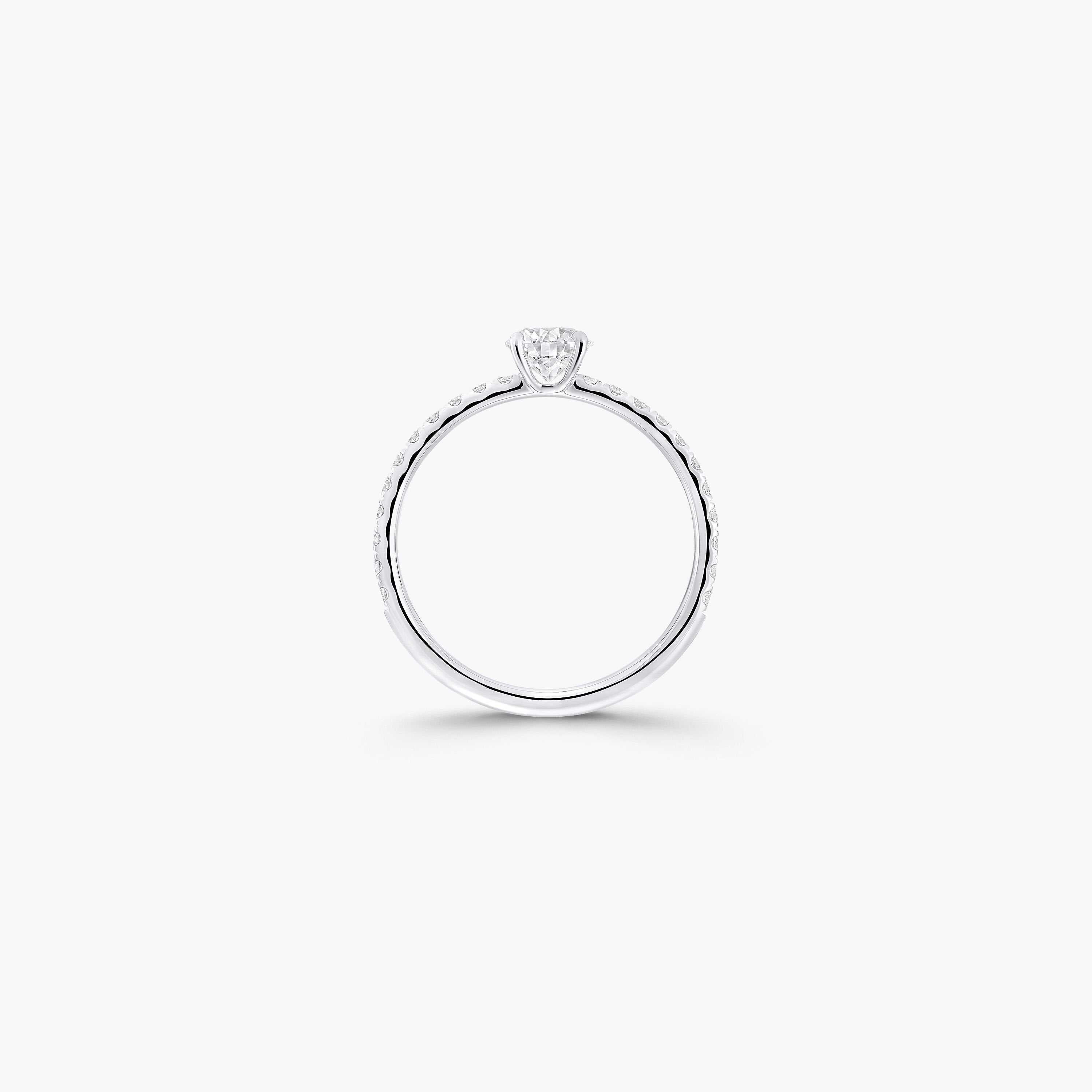 Carave Paris Emerald Cut Open Diamond Ring