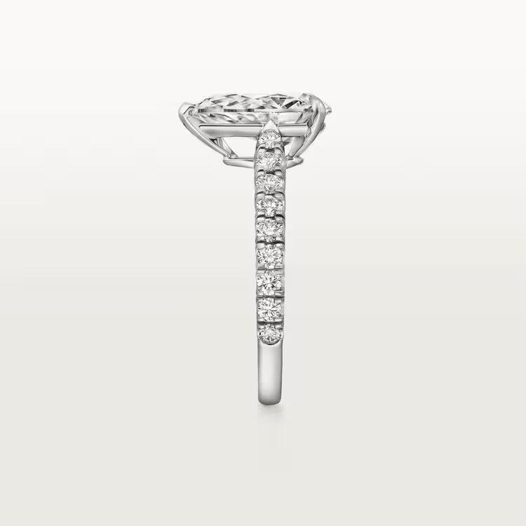 Carave Paris Emerald Cut Solitaire Ring