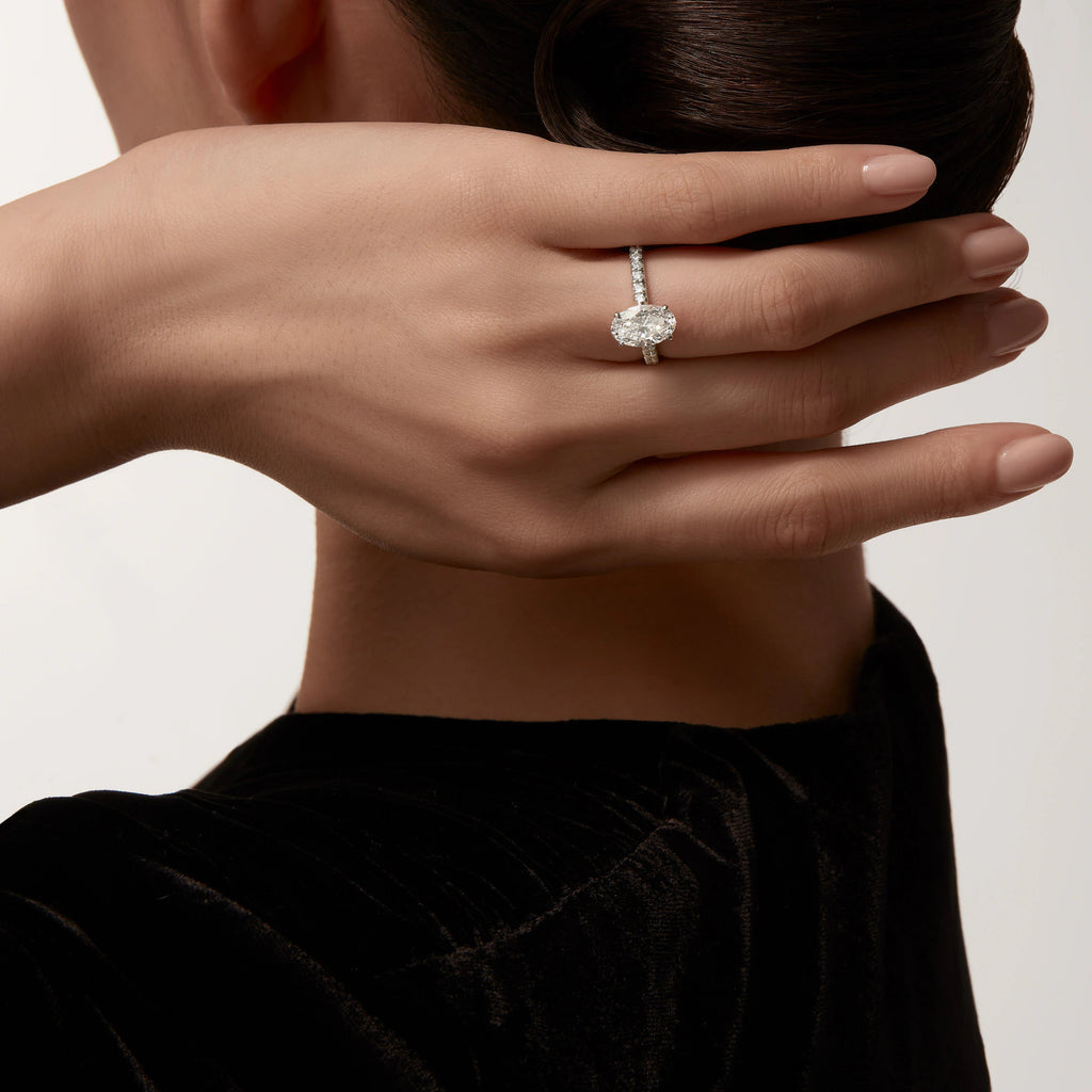 Carave Paris Emerald Cut Solitaire Ring