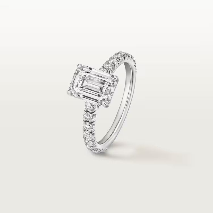 Carave Paris Emerald Cut Solitaire Ring