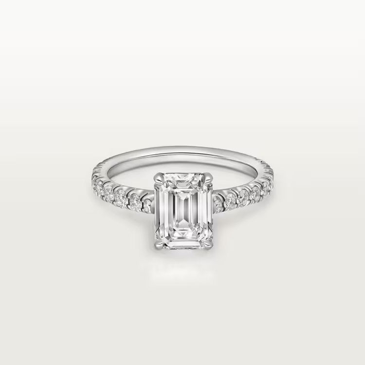 Carave Paris Emerald Cut Solitaire Ring