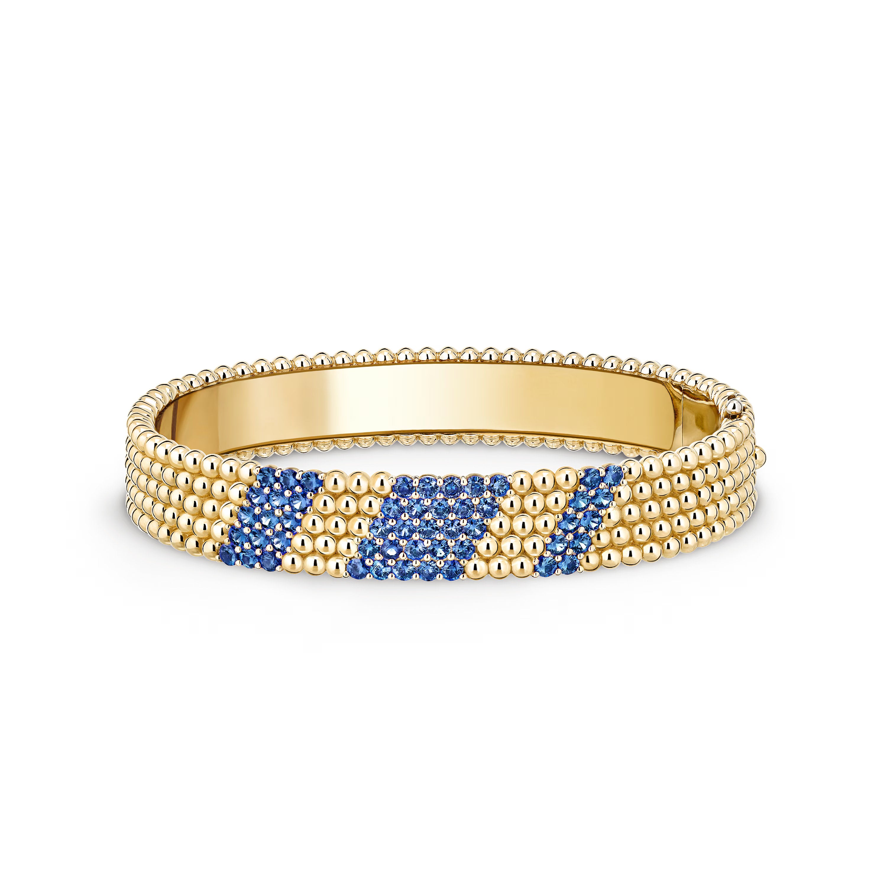 Carave Paris Emerald Mosaic Beaded Bangle Bracelet