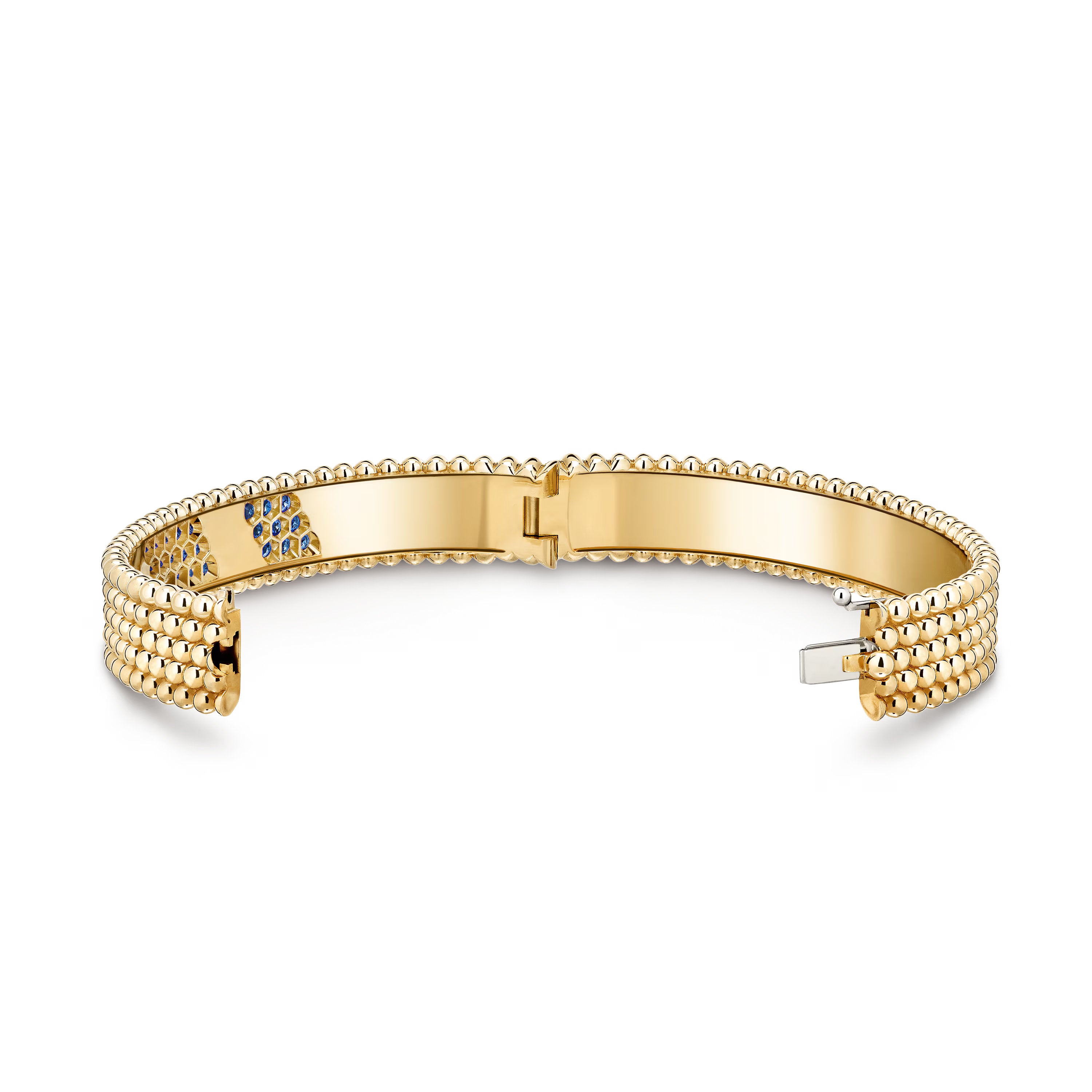 Carave Paris Emerald Mosaic Beaded Bangle Bracelet