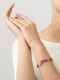 Carave Paris Enchanted Garden Multi Gem Floral Bracelet