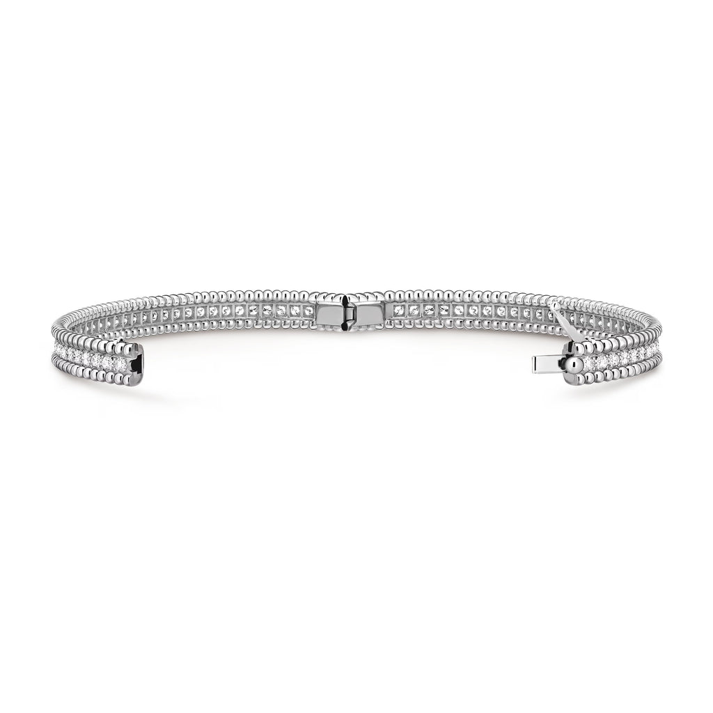 Carave Paris Eternal Beaded Diamond Bangle Bracelet