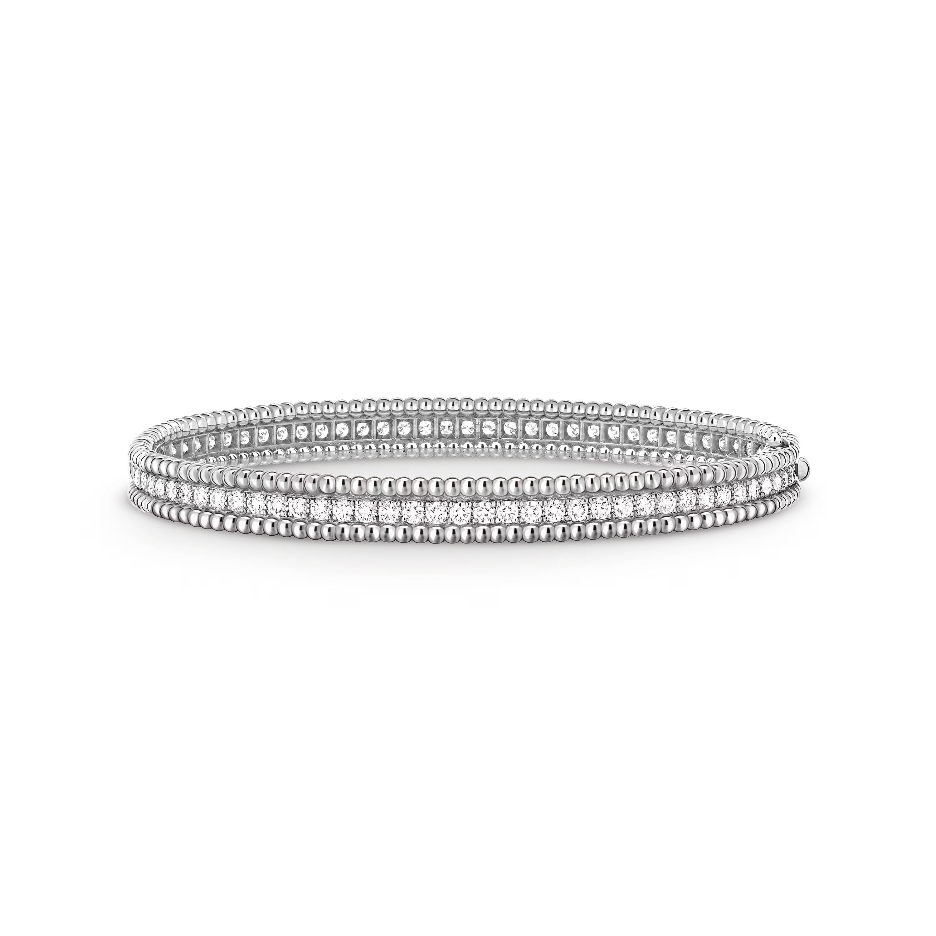 Carave Paris Eternal Beaded Diamond Bangle Bracelet