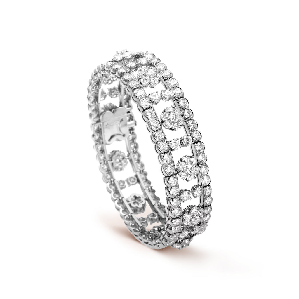 Carave Paris Eternal Bloom Diamond Tennis Bracelet