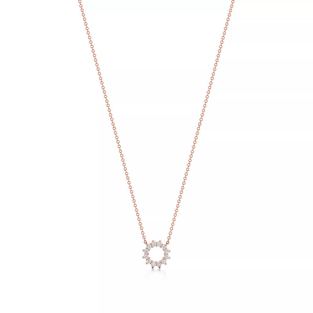 Carave Paris Eternal Circle Cluster Pendant Necklace