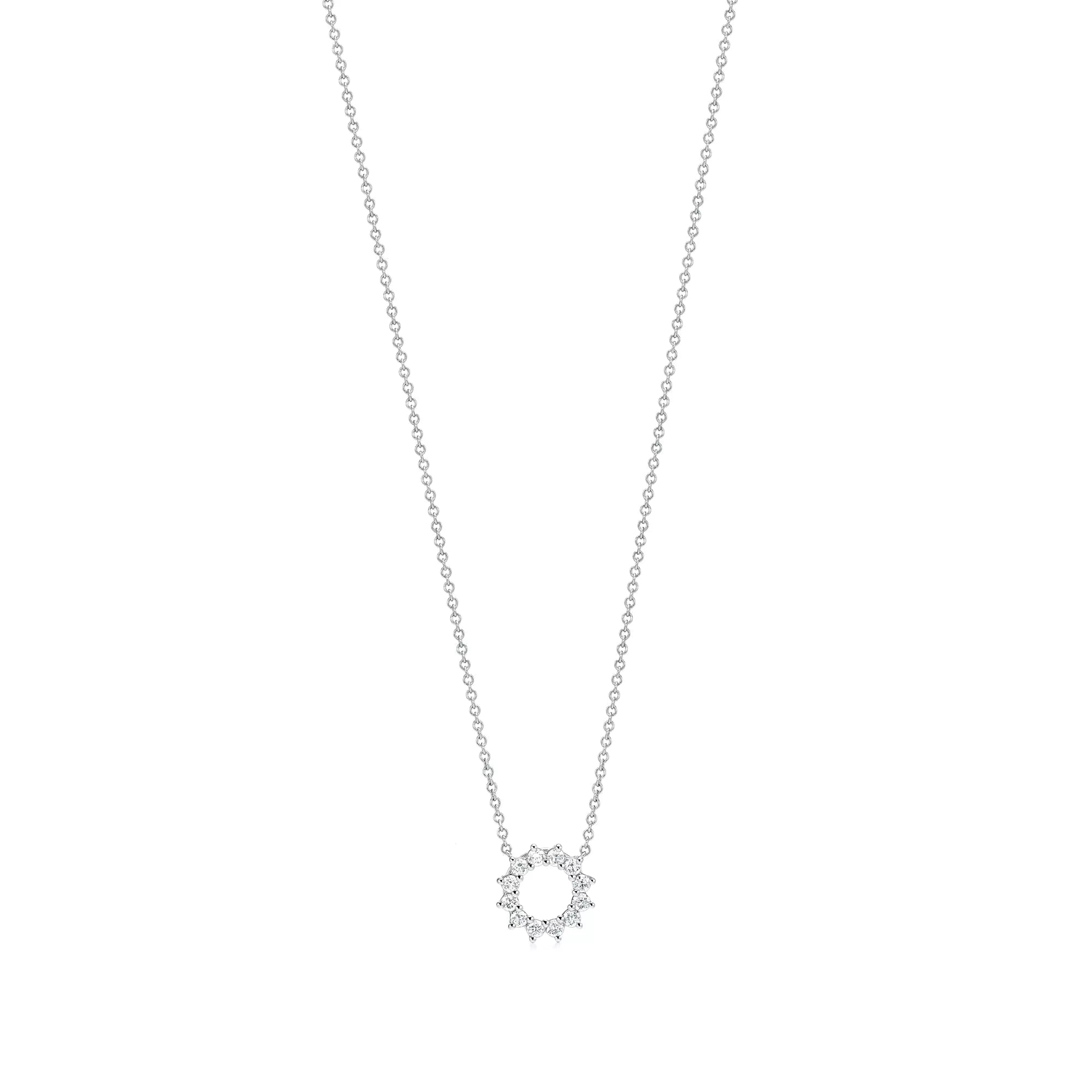 Carave Paris Eternal Circle Cluster Pendant Necklace