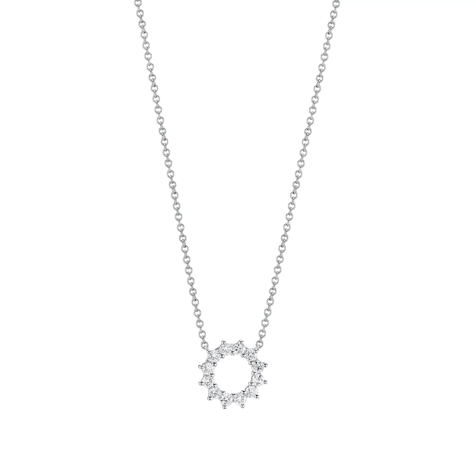 Carave Paris Eternal Circle Cluster Pendant Necklace