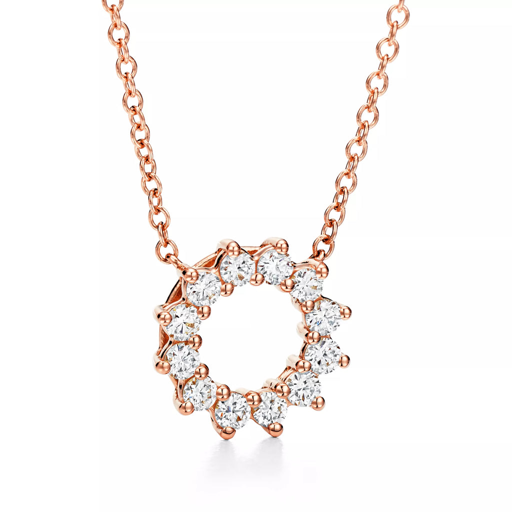 Carave Paris Eternal Circle Cluster Pendant Necklace