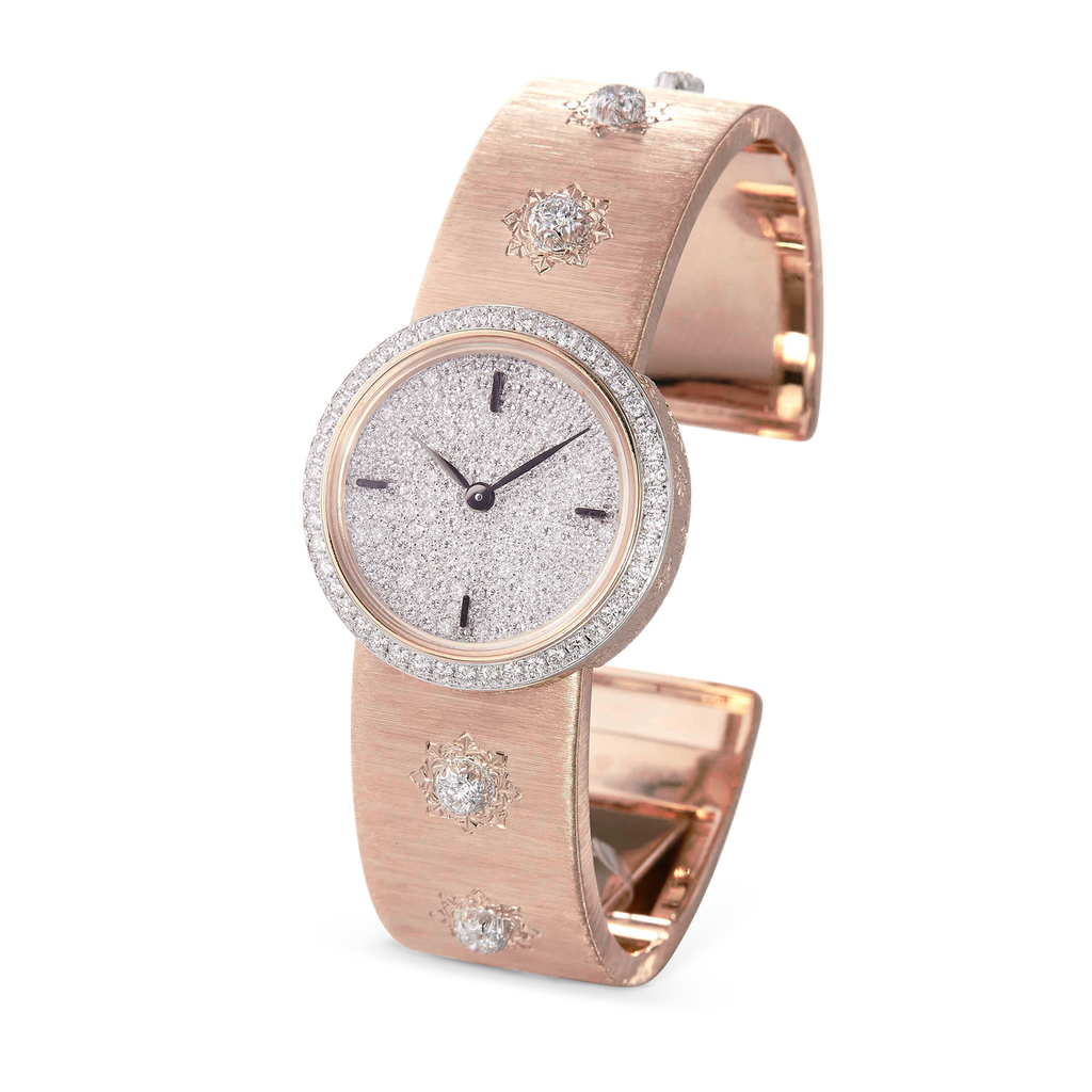 Carave Paris Eternal Diamond Cuff Watch