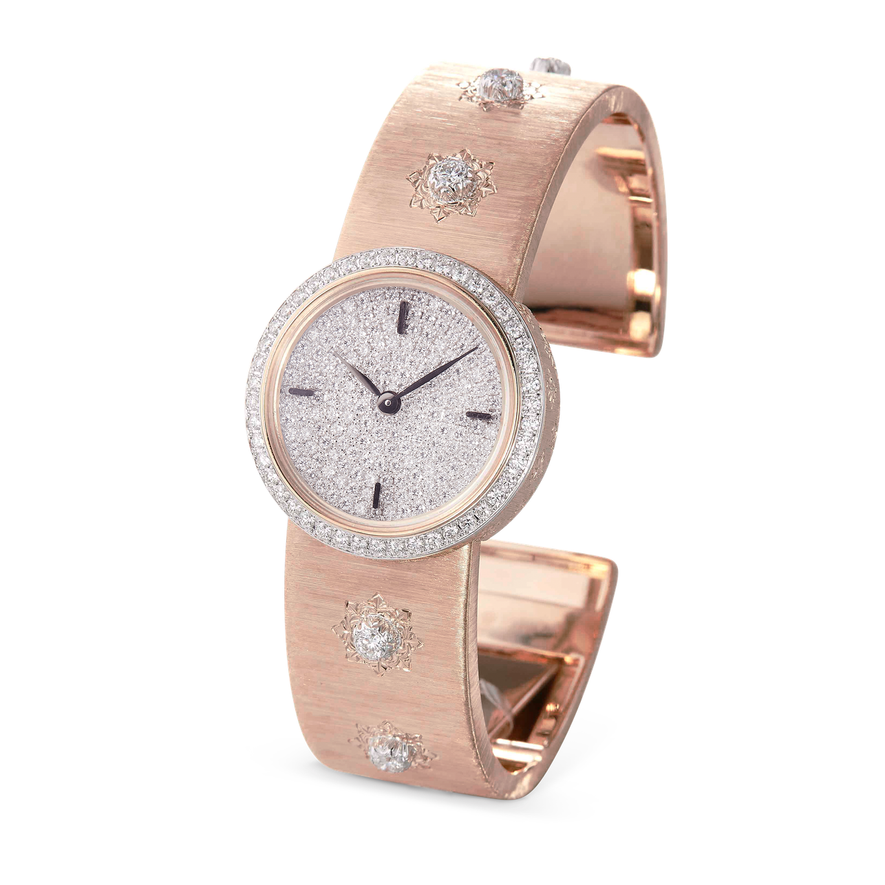 Carave Paris Eternal Diamond Cuff Watch