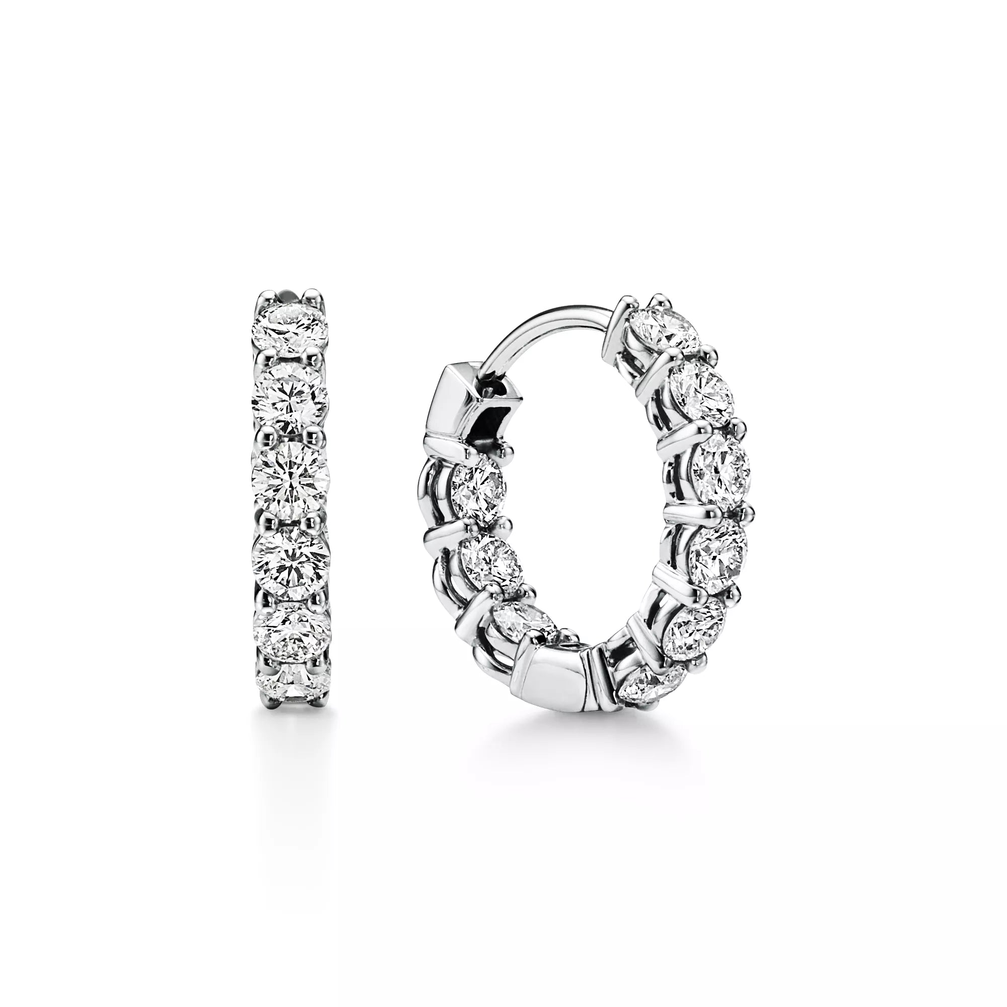 Carave Paris Eternal Radiance Pavé Huggie Earrings