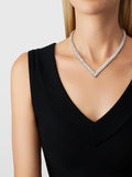Carave Paris Eternal Radiance V Diamond Tennis Necklace