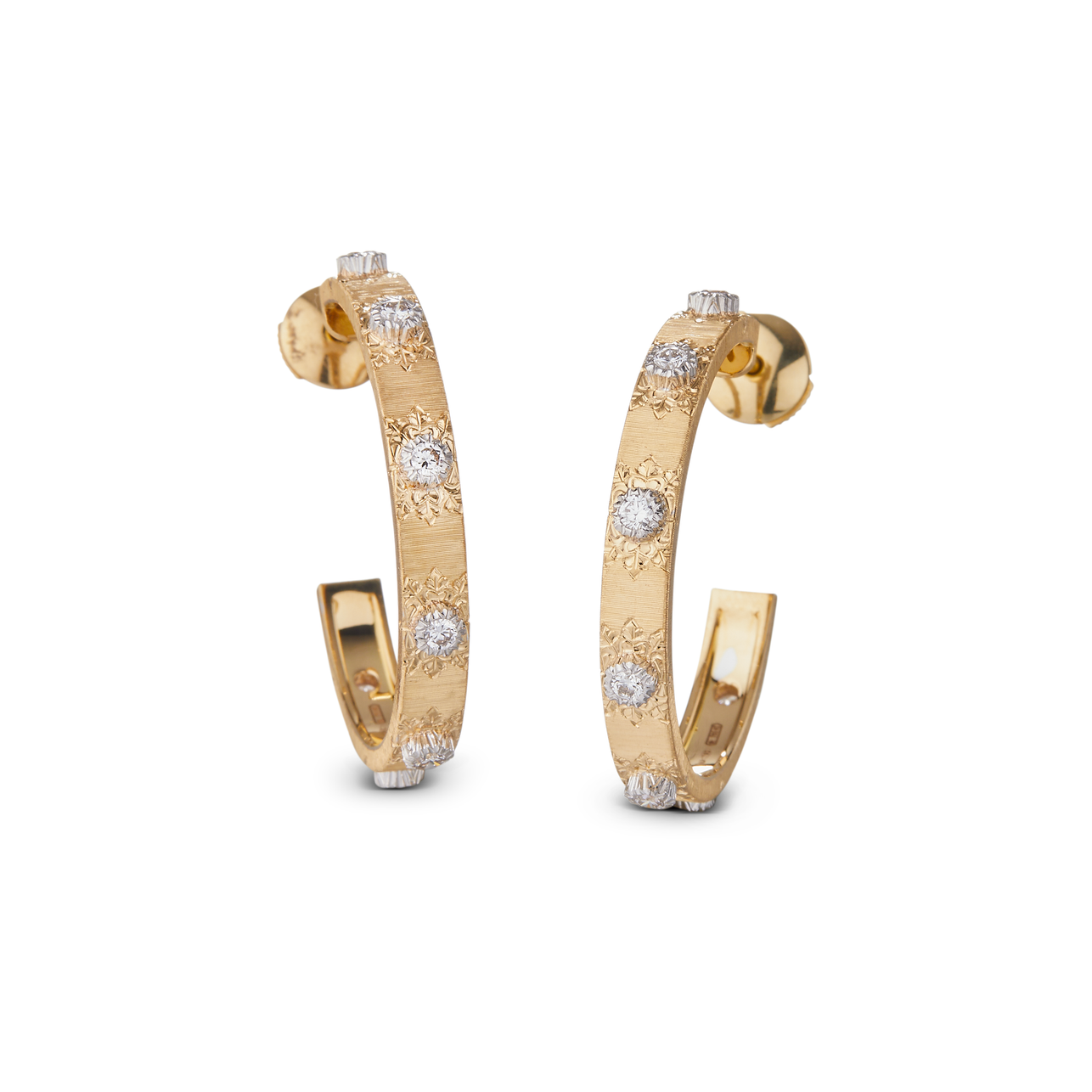Carave Paris Étoile Orbit Diamond Hoop Earrings