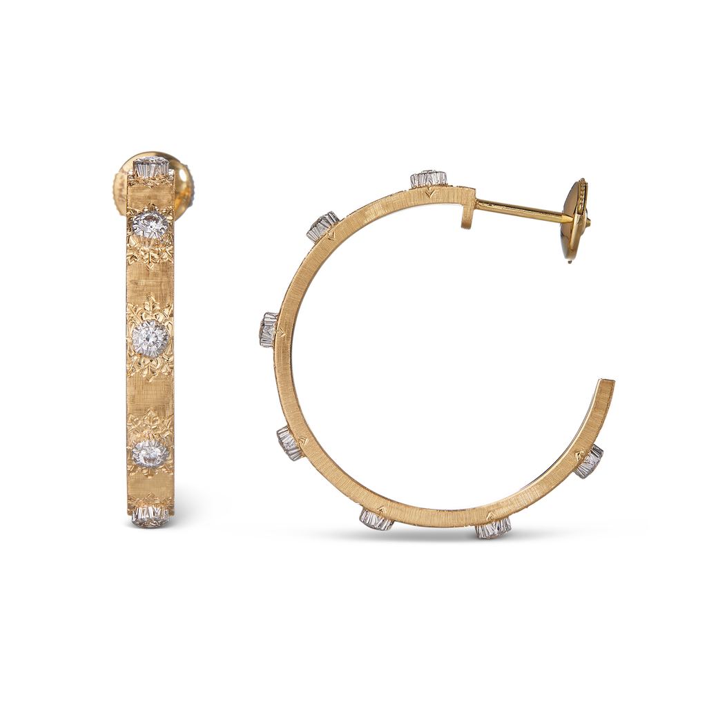 Carave Paris Étoile Orbit Diamond Hoop Earrings