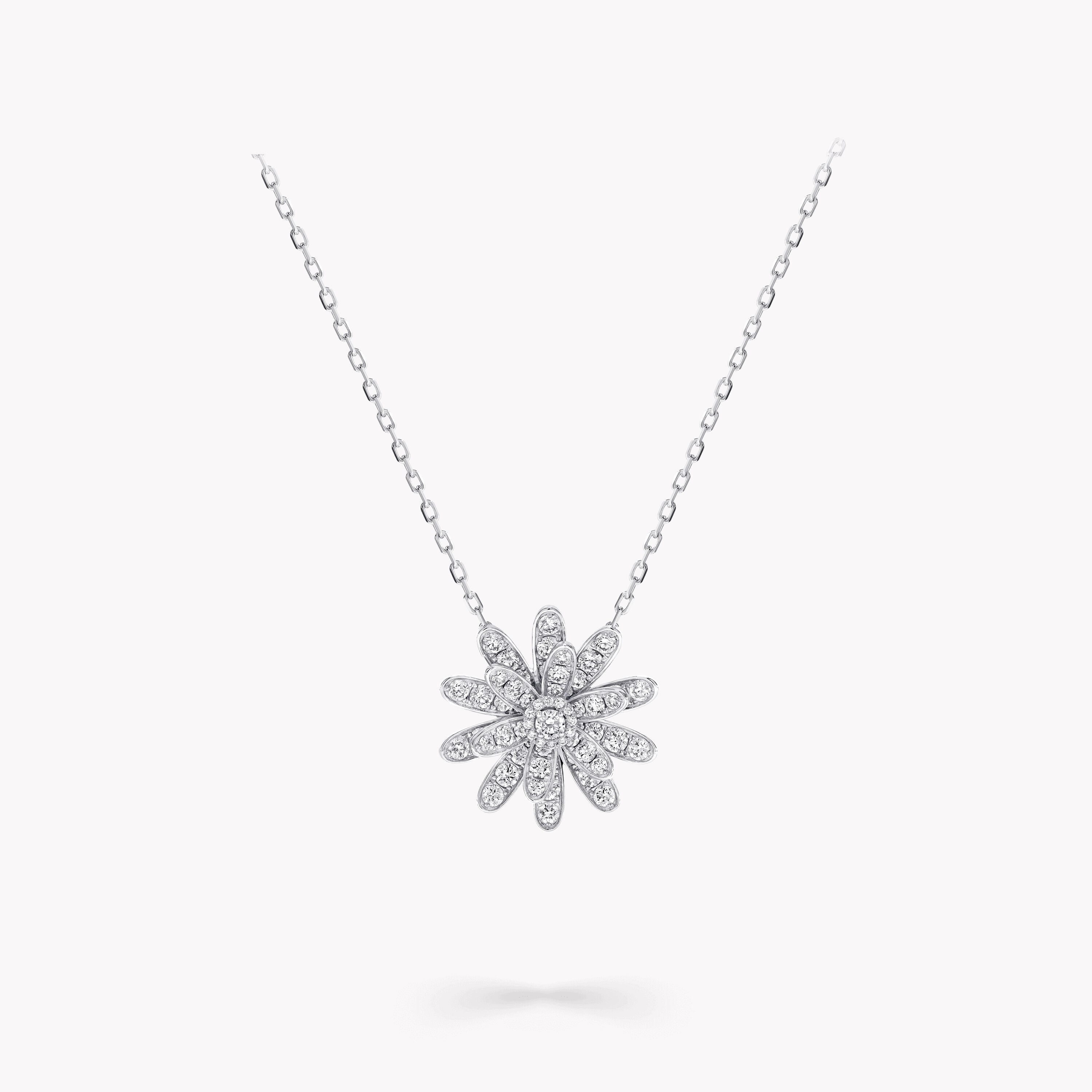 Carave Paris Floral Diamond Pendant Necklace
