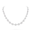 Carave Paris Floral Diamond Tennis Necklace